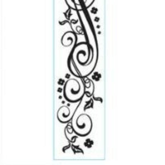 Darice 12 inches embossing border - FLOURISH - Picture 2 of 5